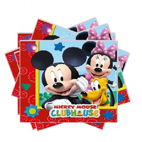PROCOS Mickey Mouse 2 Play Napkin (20 PCS)