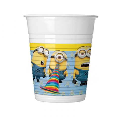 PROCOS Minions Paper Cups 200 ml (8 PCS)