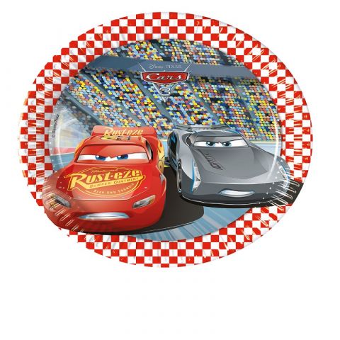 PROCOS Cars 3 Paper Plates 20 Cm (8 PCS)