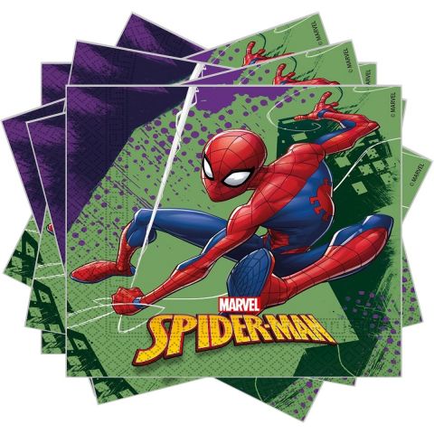 PROCOS Spider-Man, 2 Play Napkin (20 PCS)