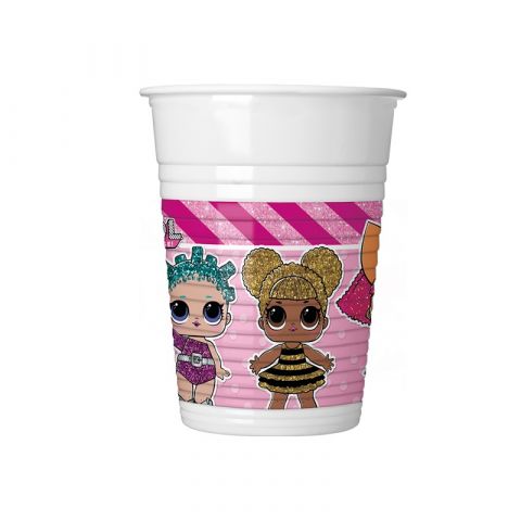PROCOS LOL Surprise Plastic Cups 200 ml (8 PCS)