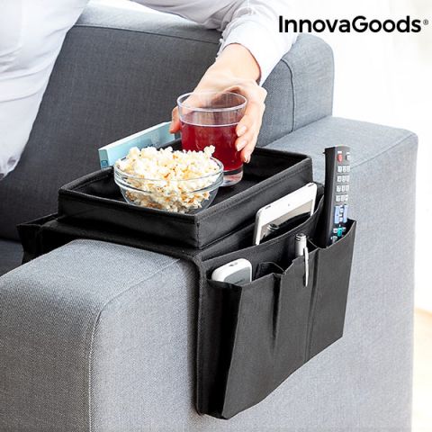 InnovaGoods Sofa Tray with Organiser