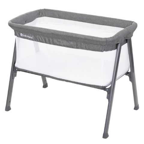 BABY TREND -  Lil' Snooze Large Bassinet - Restful Grey