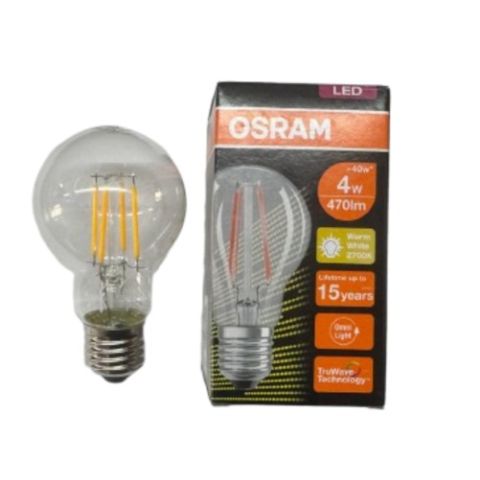 OSRAM LED VALUE A 4W E27 2700 K WARM WHITE FILAMENT