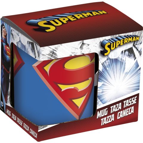STOR SUPERMAN CERAMIC MUG 325 ML