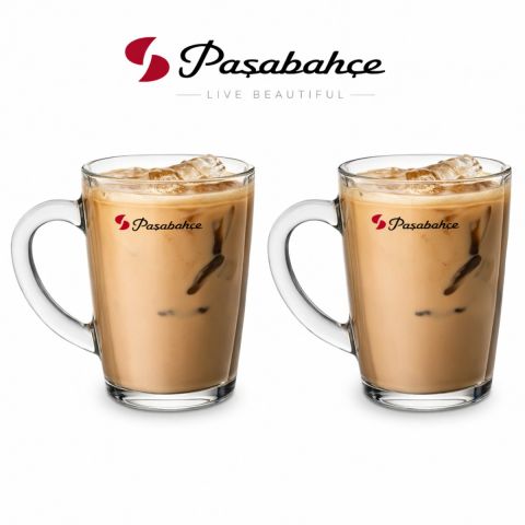 PASABAHCE BASIC MUG 350 ML 2 PCS