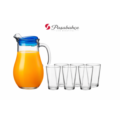 PASABAHCE BISTRO WATER SET 1 L 7 PCS SET