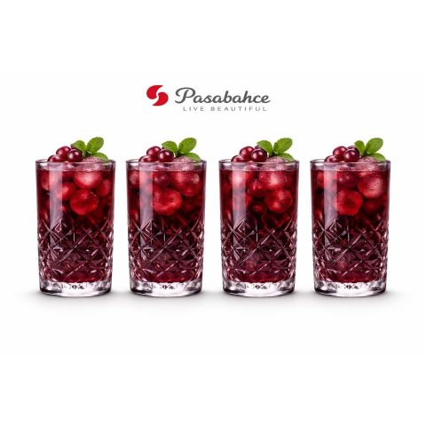 PASABAHCE ESTRELLA TUMBLER 360 ML 4 PCS SET