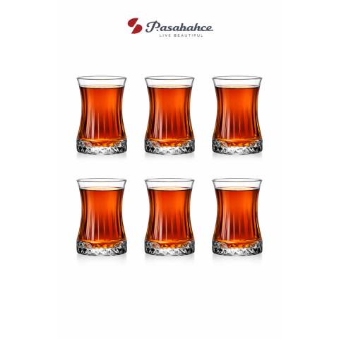 PASABAHCE TEA GLASS ELYSIA 6 PCS GIFT BOX 170 ML
