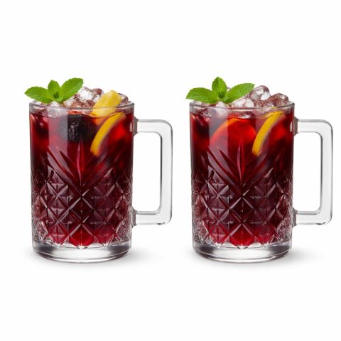 PASABAHCE TIMELESS MUG 315 ML 2 PCS