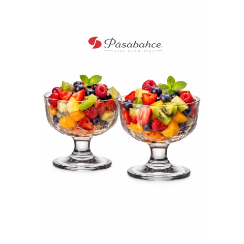 PASABAHCE ECHO ICE CREAM CUP 250 ML 2 PCS SET