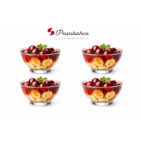 PASABAHCE BOUQUET BOWls 455 ML 4 PCS SET