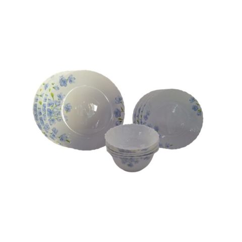 LA OPALA CLASSIQUE 12 PCS DINNER SET ASTER BLUE