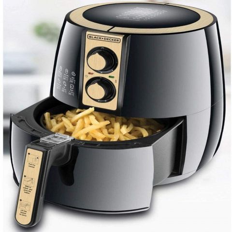 BLACK + DECKER Air Fryer AerOfry With Rapid Convection Technology 4 L 1500 W