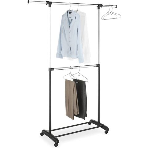 2 TIER Adjustable Garment Rack by Whitmor
