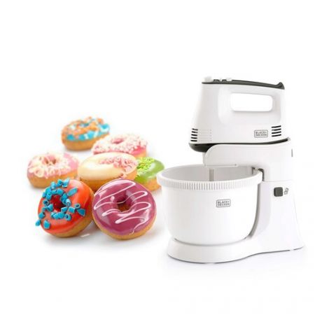 Black + Decker Kitchen Bowl & Stand Mixer - 300 W