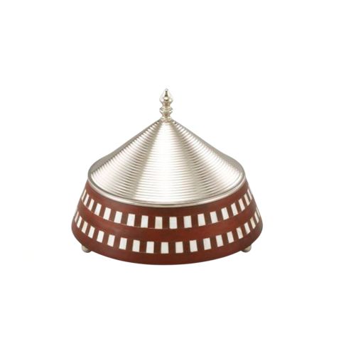 Luxury Food Warmer with Dome Silver 