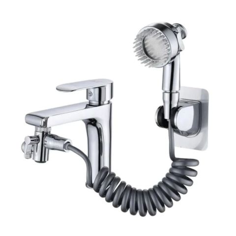 Sello Faucet Extension with Shower Head