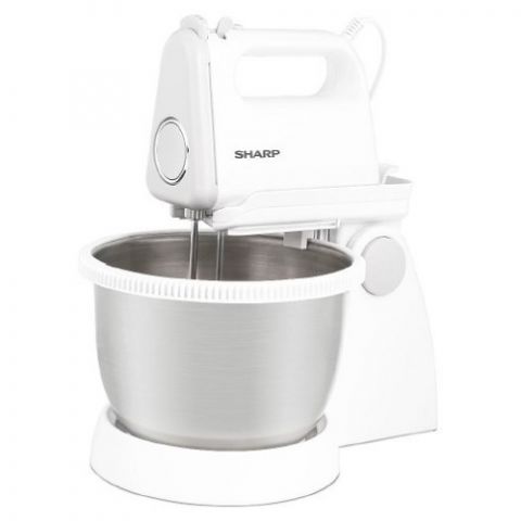 SHARP - Stand Mixer, 5 Speed, Stainless Steel 3 Lt. Bowl, 250 W