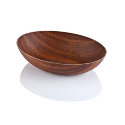 EVELIN Wood Finish Chicago / Oval Bowl