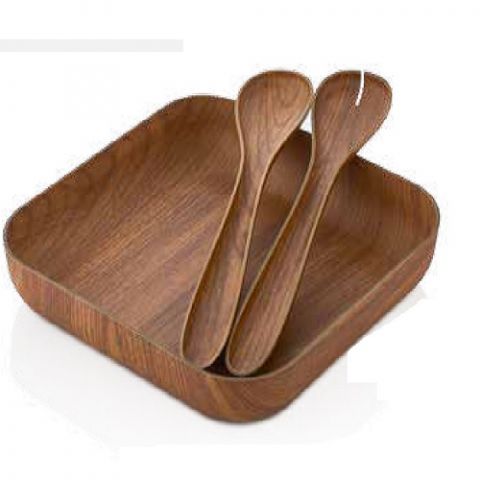 EVELIN Wood Finish Chef Salad Set (3 PCS )