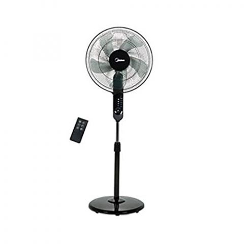 MIDEA - Stand Fan 16", 3 Speeds, with Remote, 800 W