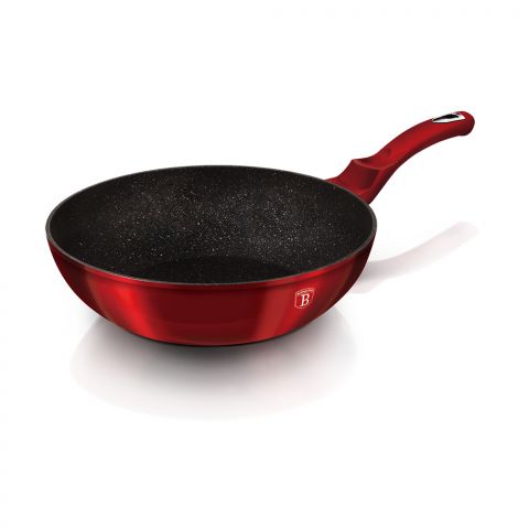 Berlinger Haus Wok Pan - Burgundy 