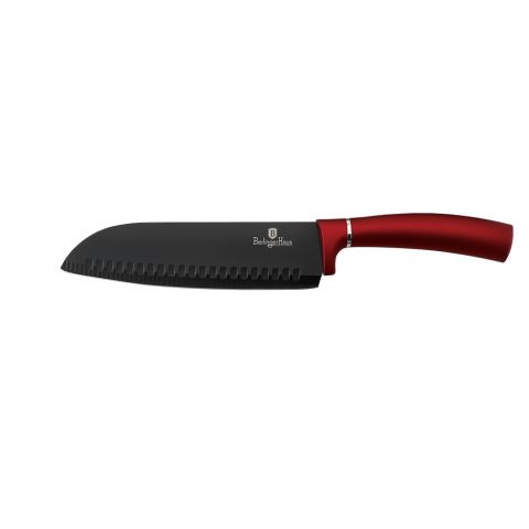 Berlinger Haus Santoku knife 17.5 cm - Burgundy