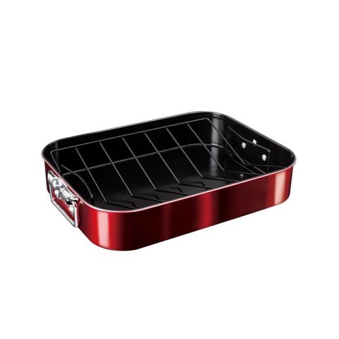 BH Roaster With Rack (41,5X 32 X7,7 CM) BURGUNDY