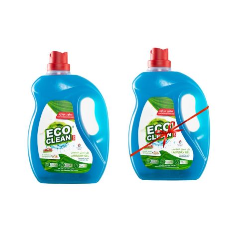 Al Emlaq Eco Clean Liquid Lundry 2 x 1 L - Spring Breeze