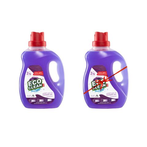Alemlaq Eco Clean  Liquid Laundry Gel  3 L + 1 l Liquid Laundry Gel