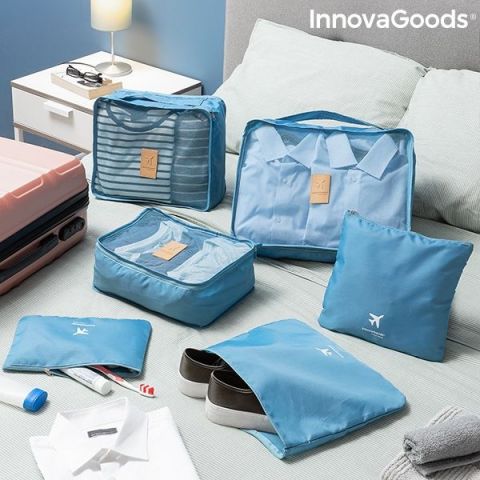 InnovaGoods Luggan Suitcase Organiser Set x6