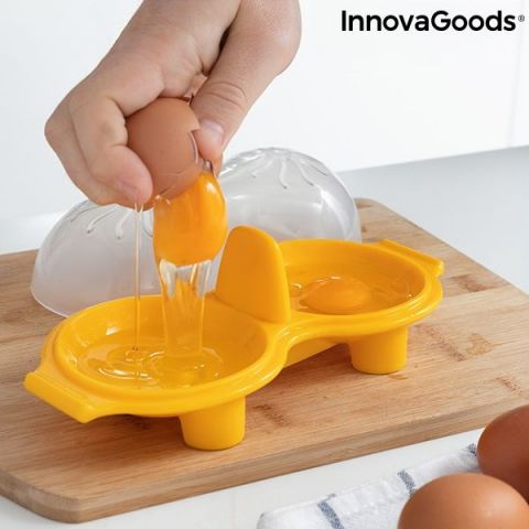 InnovaGoods Oovi Double Egg Poacher