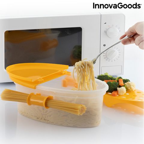 InnovaGoods 4-in-1 Microwave Pasta Cooker