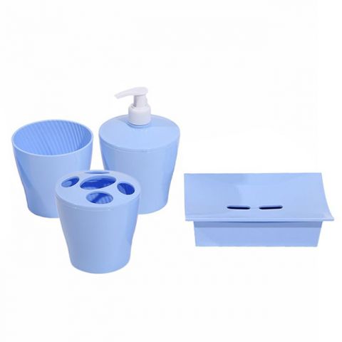 Plast Art Bathroom Set of 4 PCS