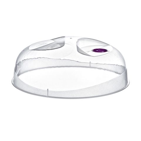 Plast Art Microwave Plate Big Cover (29 X 10 Cm)