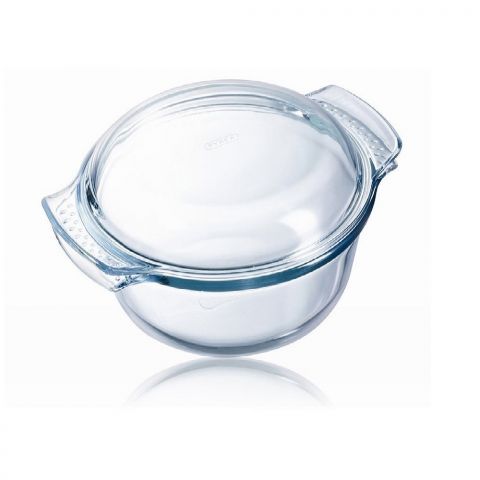 Pyrex Round Casserole With Lid (2.5  Lt. + 1 Lt.)