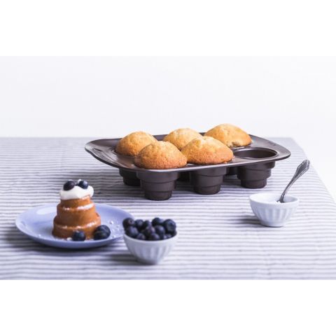 Pyrex Mini Loaf Tray 6,5 Cm X 6 Cavities