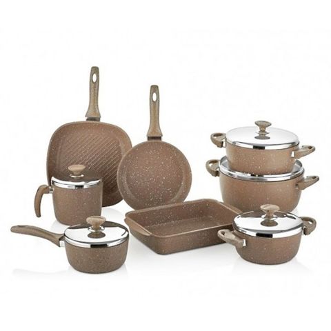 Saflon Granite Cookware Set OF 13 PCS
