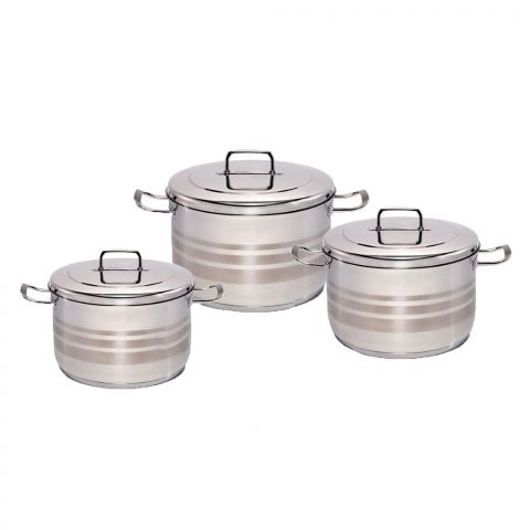 Saflon Ss Premium 6 Pcs Cookware Set
