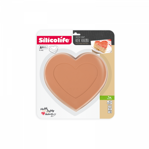 Silicolife Heart Shape Cake  Mold