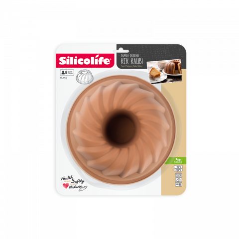 Silicolife Twirl Pattern Cake Mold