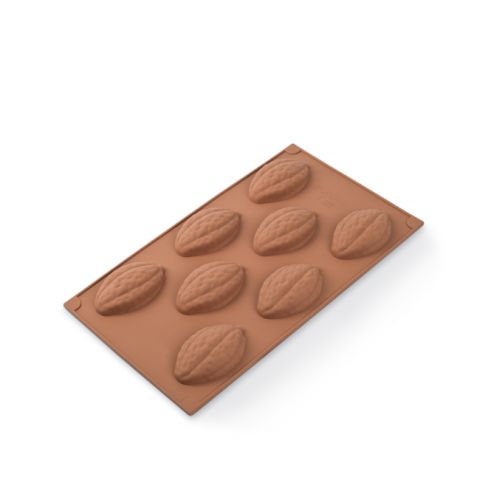 Silicolife Walnut Cookie Molf Of 8 Pcs