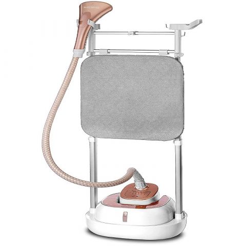 BLACK+DECKER Digital Garment Steamer With Ironing Board 1785 W 6 Stages 2.0 L