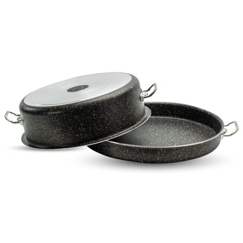 Total Maqluba Pot 28 + Tray 32 Cm