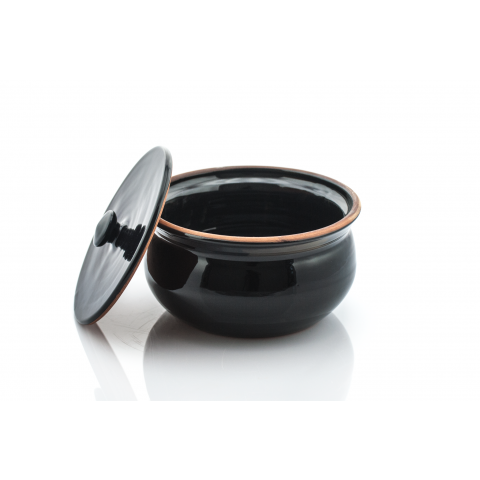 Viapot Casserole With Lid, Full Glazed, 27X14 Cm