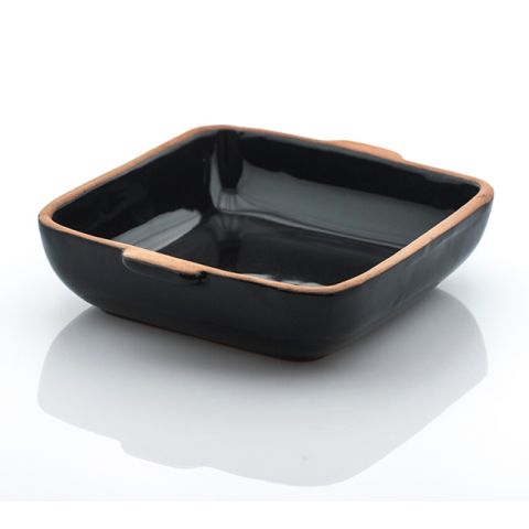  Viapot Square Fully Glazed 1 Ltr ( 23*23*6.5 Cm)