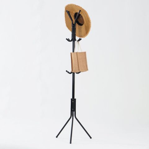 Standing Clothes Rack 9 Hooks