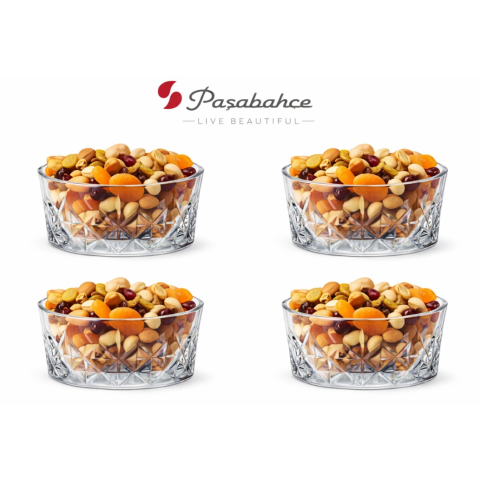 PASABAHCE TIMELESS BOWLS 235 ML 4 PCS SET