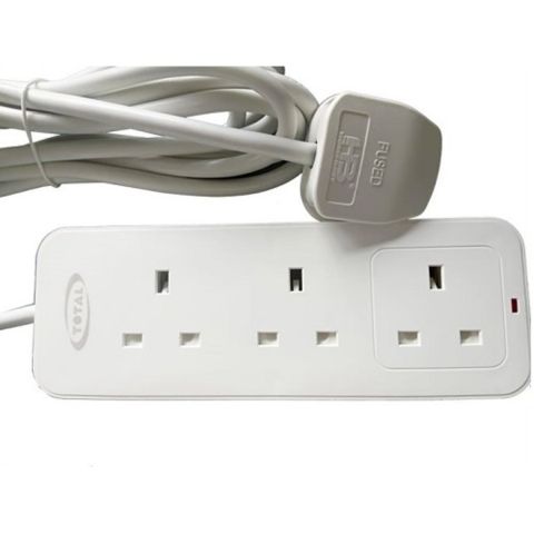 TOTAL EXTENSION 3BS OUTLETS 3M CORD